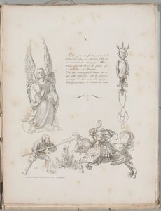 A litográfia művészete: Dürer imakönyvének három mintája, V. lemez