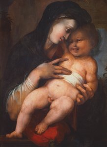 Madonna és gyermek, Alonso Berruguete (körülbelül 1480-1561)