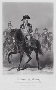 Frederick William Von Steuben (metszet) alkotó: Alonzo (after) Chappel