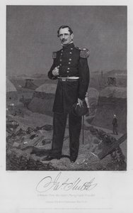 James Shields (metszet) alkotó: Alonzo (after) Chappel