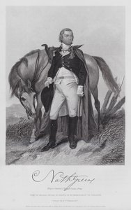Nathaniel Greene (metszet) alkotó: Alonzo (after) Chappel