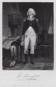 Philip Schuyler (metszet) alkotó: Alonzo (after) Chappel
