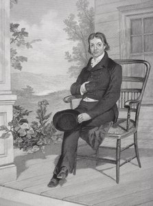 John Randolph (1773-1833) (litho) alkotó: Alonzo Chappel