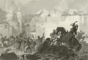 Memlúk mészárlása, Egyiptom, 1811 alkotó: Alonzo Chappel