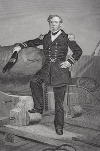Andrew Hull Foote admirális portréja (1806-63)