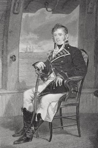 James Lawrence (1781-1813) portréja (litho) alkotó: Alonzo Chappel