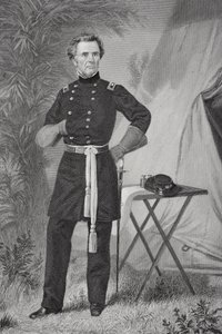 Ormsby MacKnight Mitchel (1809-62) portréja (litho)
