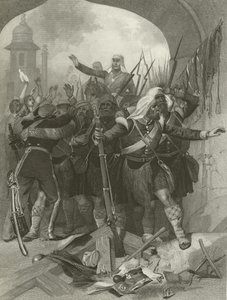 Sir Henry Havelock Lucknow domborműve, 1857 alkotó: Alonzo Chappel