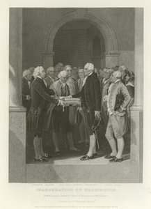 Washington beiktatása alkotó: Alonzo Chappel