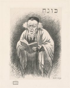 A rabbi alkotó: Alph Levy
