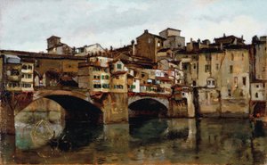 Ponte Vecchio Firenzében alkotó: Alphons Hollaender