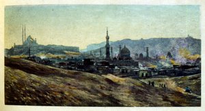 Dinet illusztrációja a "Káprázatok" arab életképekből. 1906. A Mirages, Scenes De La Vie Arab című kötetet Etienne Dinet illusztrálta Silman Ben Ibrahim Bamer kommentárjával. Nasreddine Dinet Alphonse-Etienne Dinet néven született; (1861-1929) francia szár alkotó: Alphonse Etienne Dinet