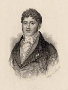 Étienne Nicolas Méhul zeneszerző portréja 1763-1817. alkotó: Alphonse Lamotte