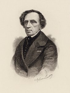 Giacomo Meyerbeer 1791-1864, 1875 zeneszerző portréja. alkotó: Alphonse Lamotte