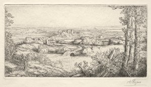 Völgy Burgundiában Völgy Burgundiában. alkotó: Alphonse Legros