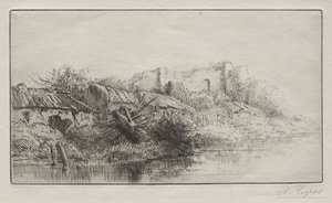 Elhagyott falu alkotó: Alphonse Legros