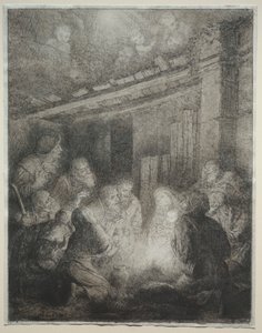 A Pásztorok imádata alkotó: Alphonse Legros