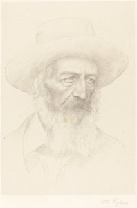 Alfred, Lord Tennyson. alkotó: Alphonse Legros