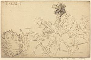 Alphonse Legros vázlatrajz. alkotó: Alphonse Legros