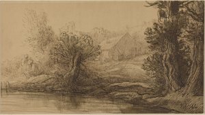 A folyó partja alkotó: Alphonse Legros