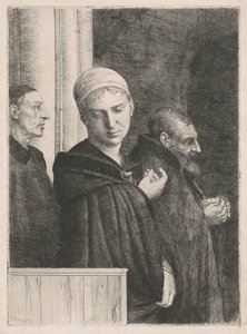 Keresztelés alkotó: Alphonse Legros