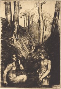 Fürdőzők Fürdőzők. alkotó: Alphonse Legros