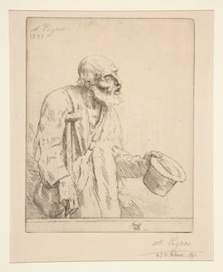 Mankós koldus alkotó: Alphonse Legros