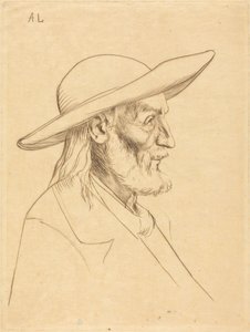 Breton Peasant (Breton parasz) alkotó: Alphonse Legros