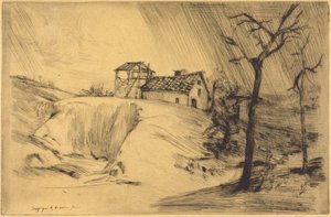 Téglagyár (La Briqueterie) alkotó: Alphonse Legros