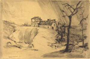 La Briqueterie téglagyár. alkotó: Alphonse Legros