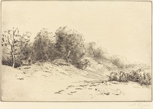Kastély Spanyolországban alkotó: Alphonse Legros
