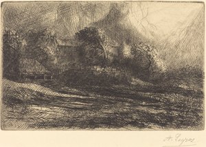 Chailli viharban látott alkotó: Alphonse Legros