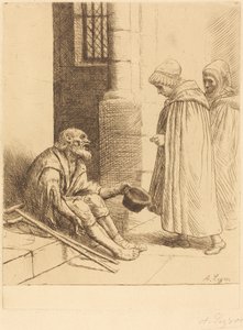 Charity La charite. alkotó: Alphonse Legros
