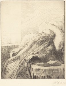 Lábadozó alkotó: Alphonse Legros