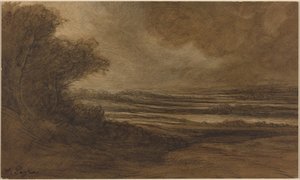 Burgundia vidéke [előlap] alkotó: Alphonse Legros