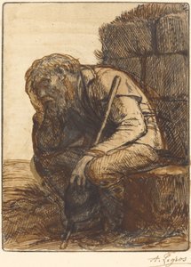 Desperate Man Desperate him. alkotó: Alphonse Legros