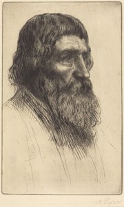 English Peasant (Angol paraszt) alkotó: Alphonse Legros