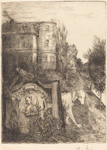 Ex-Libris Edwin Edwards. alkotó: Alphonse Legros