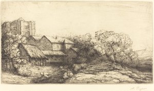 Farm a kolostorban alkotó: Alphonse Legros