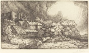 Farm a kolostorban A farm az apátságban. alkotó: Alphonse Legros