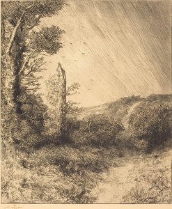 Széllökés alkotó: Alphonse Legros