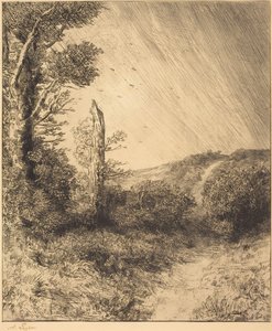 Széllökés (Le coup de vent) alkotó: Alphonse Legros