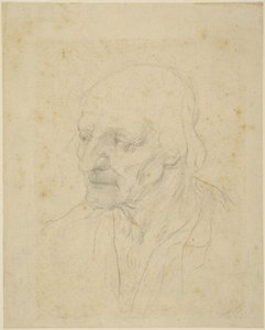 Az öregember feje alkotó: Alphonse Legros