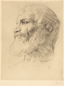 Souliote-fej (Tete de Souliote) alkotó: Alphonse Legros