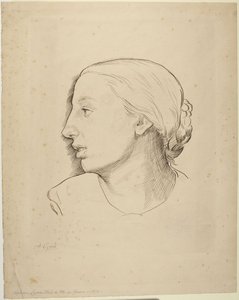 Női fej alkotó: Alphonse Legros