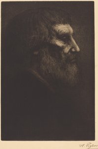 Egy koldus feje (Tête de mendiant) alkotó: Alphonse Legros