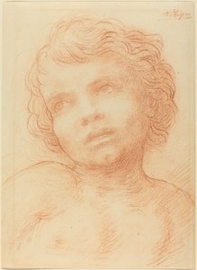 Egy gyermek feje alkotó: Alphonse Legros