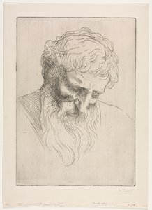 Egy ember feje alkotó: Alphonse Legros