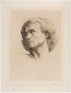 Egy ember feje alkotó: Alphonse Legros