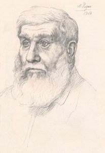 Parasztfő, 1902, 1903 alkotó: Alphonse Legros